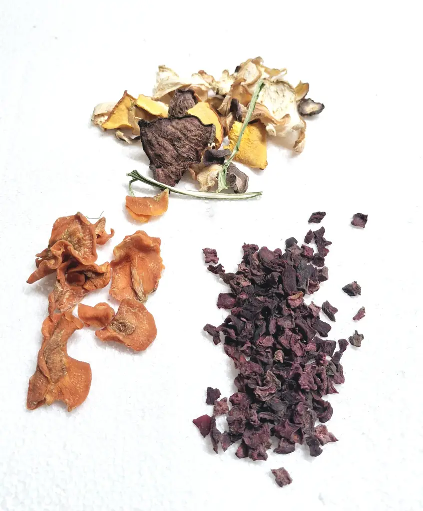 Bunte Gemüse Chips für Nager & Kaninchen 🇨🇭